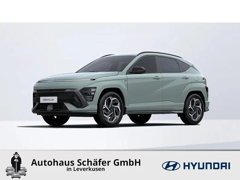 Gruen Neu 2025 Hyundai Kona N Line SUV | 33.998 € (Fairer Preis) - Bild 1/1