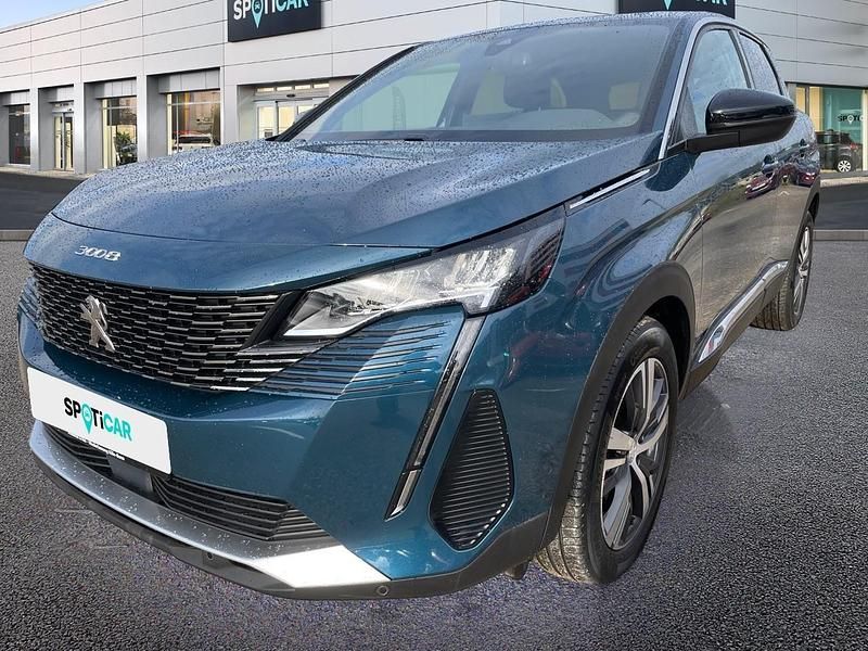 Blau Gebraucht 2023 Peugeot 3008 Allure SUV | 21.580 € (Superpreis) - Bild 1/4