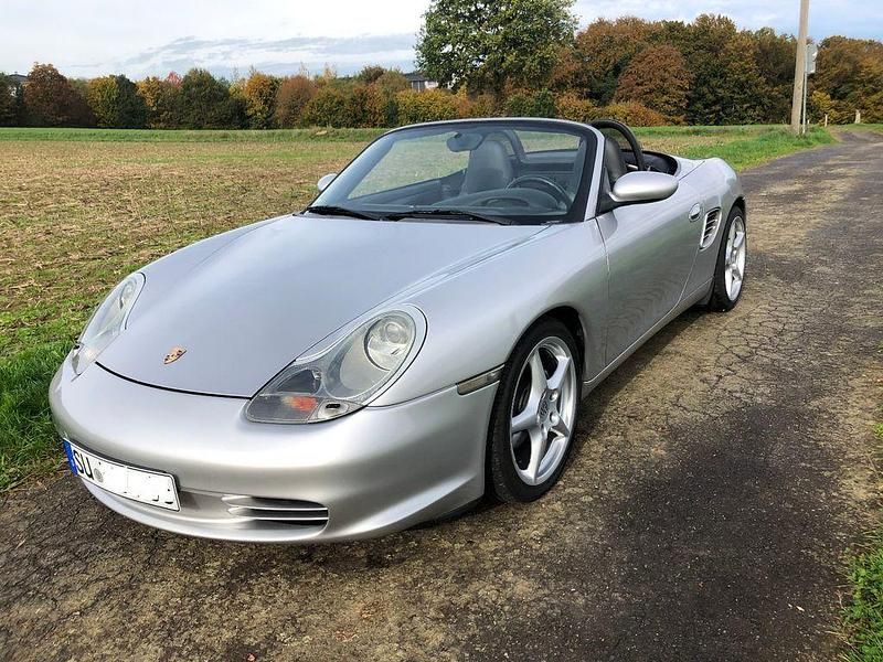Silber Gebraucht 2003 Porsche Boxster Cabrio | 17.499 € (Fairer Preis) - Bild 1/4