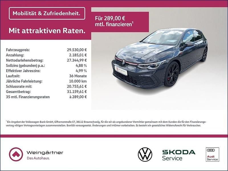 Grau Gebraucht 2023 VW Golf GTI Limousine | 29.530 € (Fairer Preis) - Bild 1/4