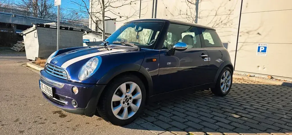 Usado Mini Cooper 116 HP (85 kW) 2004 Azul Citadino