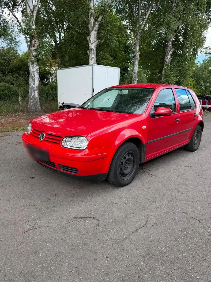 Gebraucht VW Golf IV 75 PS (55 kW) 2000 Rot Limousine