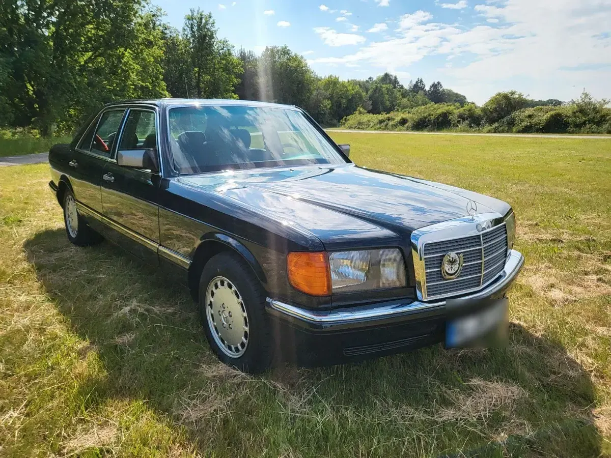 Gebraucht Mercedes S300 179 PS (131 kW) 1988 Blau Limousine