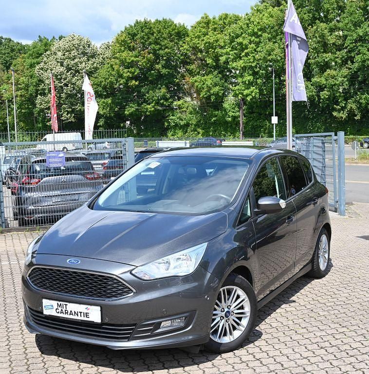 Grau Gebraucht 2017 Ford C-MAX Cool & Connect Van / Kleinbus | 11.490 € (Fairer Preis) - Bild 1/4