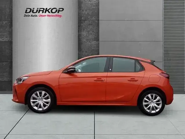 Usata Opel Corsa-e Edition 100 kW (136 CV) 2022 Arancione Utilitaria