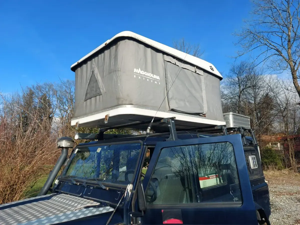 Gebraucht Land Rover Defender 122 PS (89 kW) 2001 Blau SUV