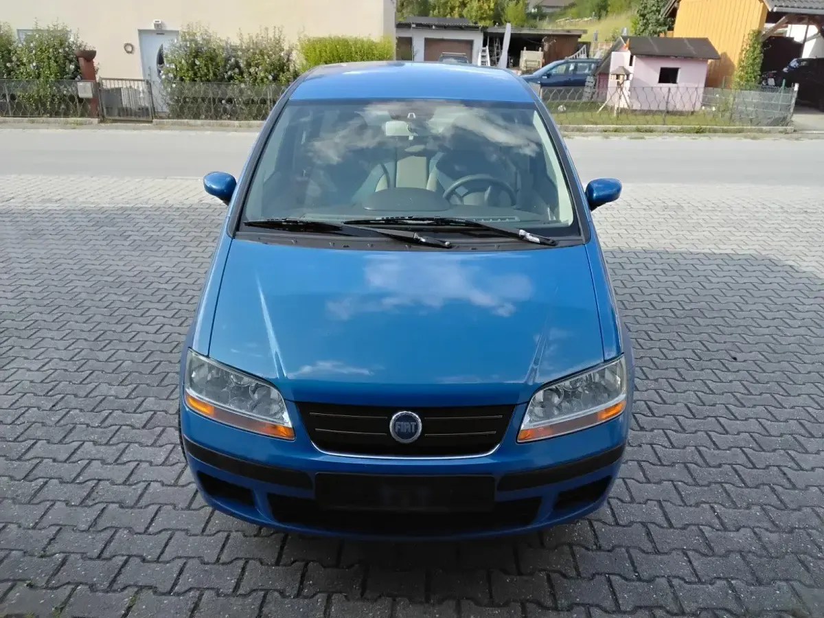 Gebraucht Fiat Idea 95 PS (69 kW) 2006 Blau Van / Kleinbus