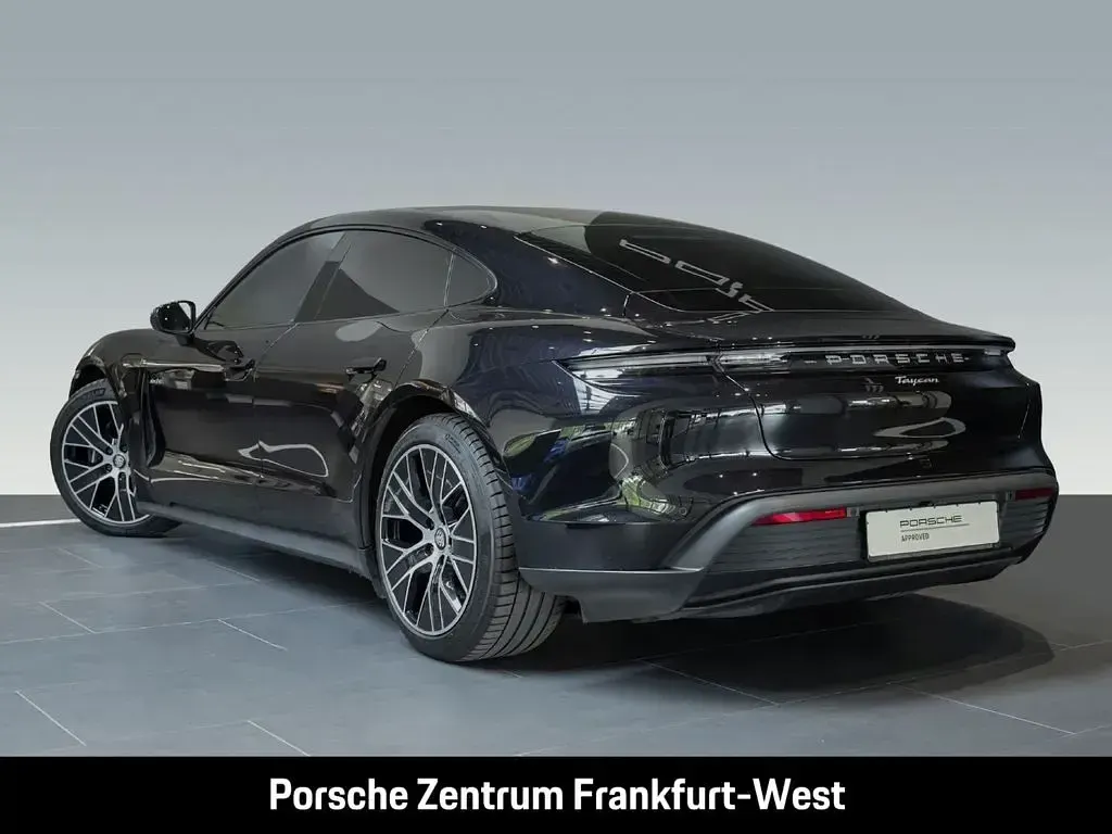 Gebraucht Porsche Taycan 300 kW (408 PS) 2023 Tiefschwarzmetallic Limousine