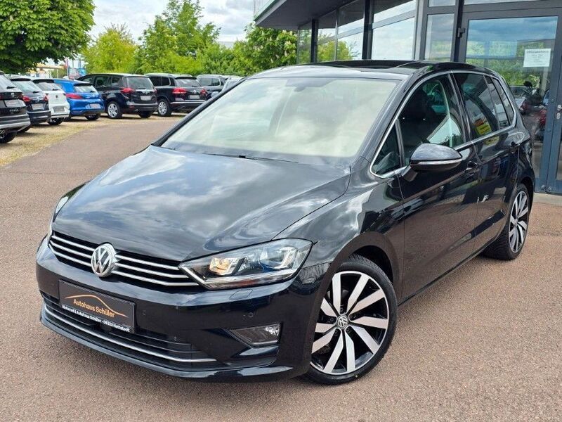 Schwarz Gebraucht 2016 VW Golf Sportsvan Highline Van / Kleinbus | 16.490 € (Fairer Preis) - Bild 1/4
