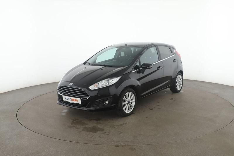 Schwarz Gebraucht 2017 Ford Fiesta Titanium Kleinwagen | 11.230 € (Fairer Preis) - Bild 1/3
