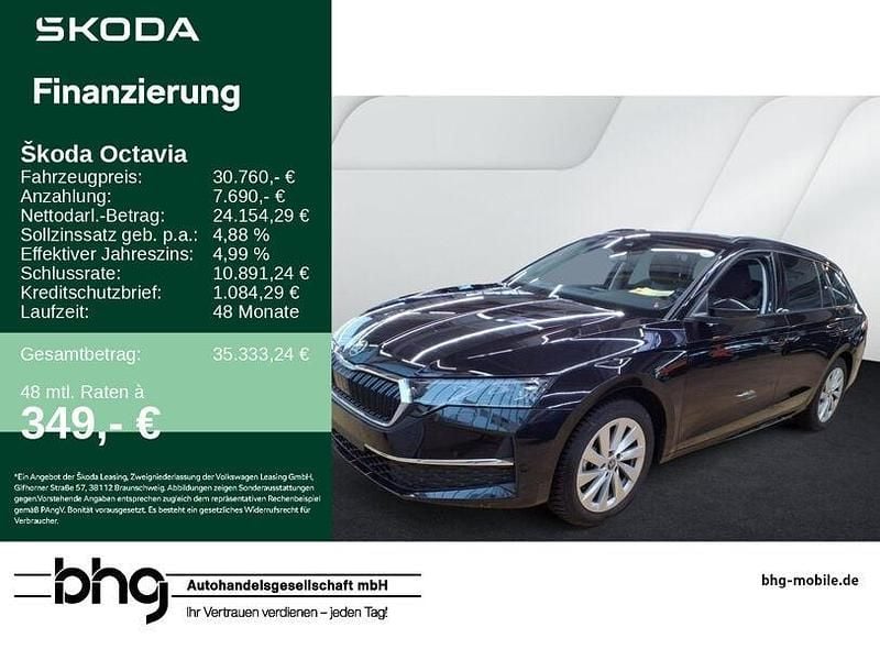 Gebraucht Skoda Octavia Selection 150 PS (110 kW) 2025 Schwarz Kombi