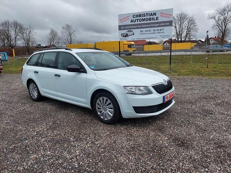 Gebraucht Skoda Octavia Active 116 PS (85 kW) 2016 Weiß Kleinwagen