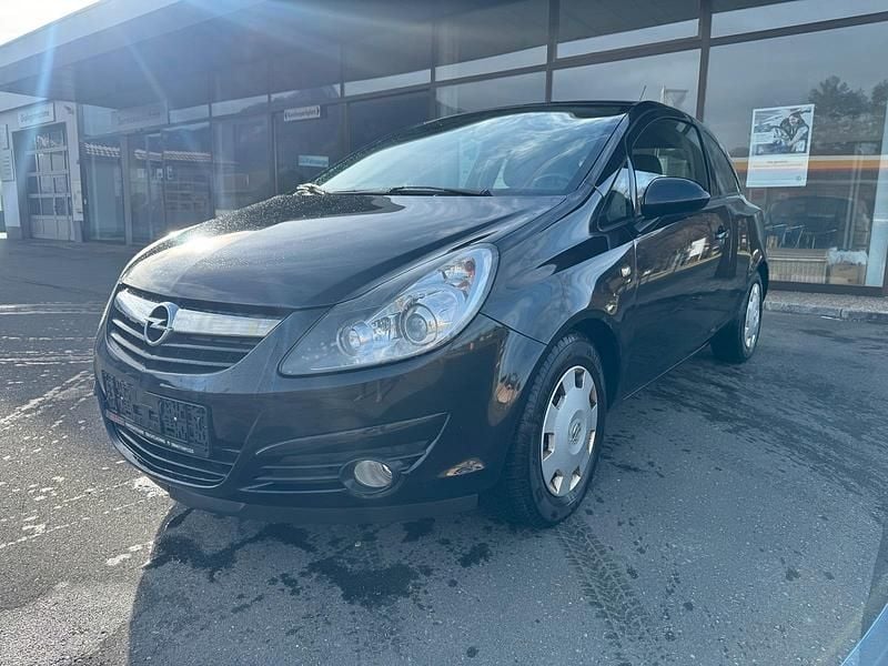 Schwarz Gebraucht 2009 Opel Corsa Kleinwagen | 699 € (Superpreis) - Bild 1/4