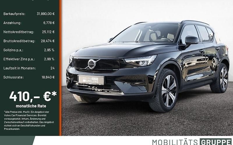 Schwarz Gebraucht 2022 Volvo EX40 Plus SUV | 31.890 € (Fairer Preis) - Bild 1/4