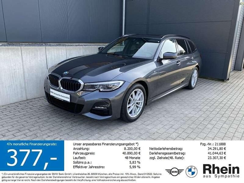 Gebraucht BMW 330 M Sport 258 PS (189 kW) 2021 Mineralgrau metallic Kombi