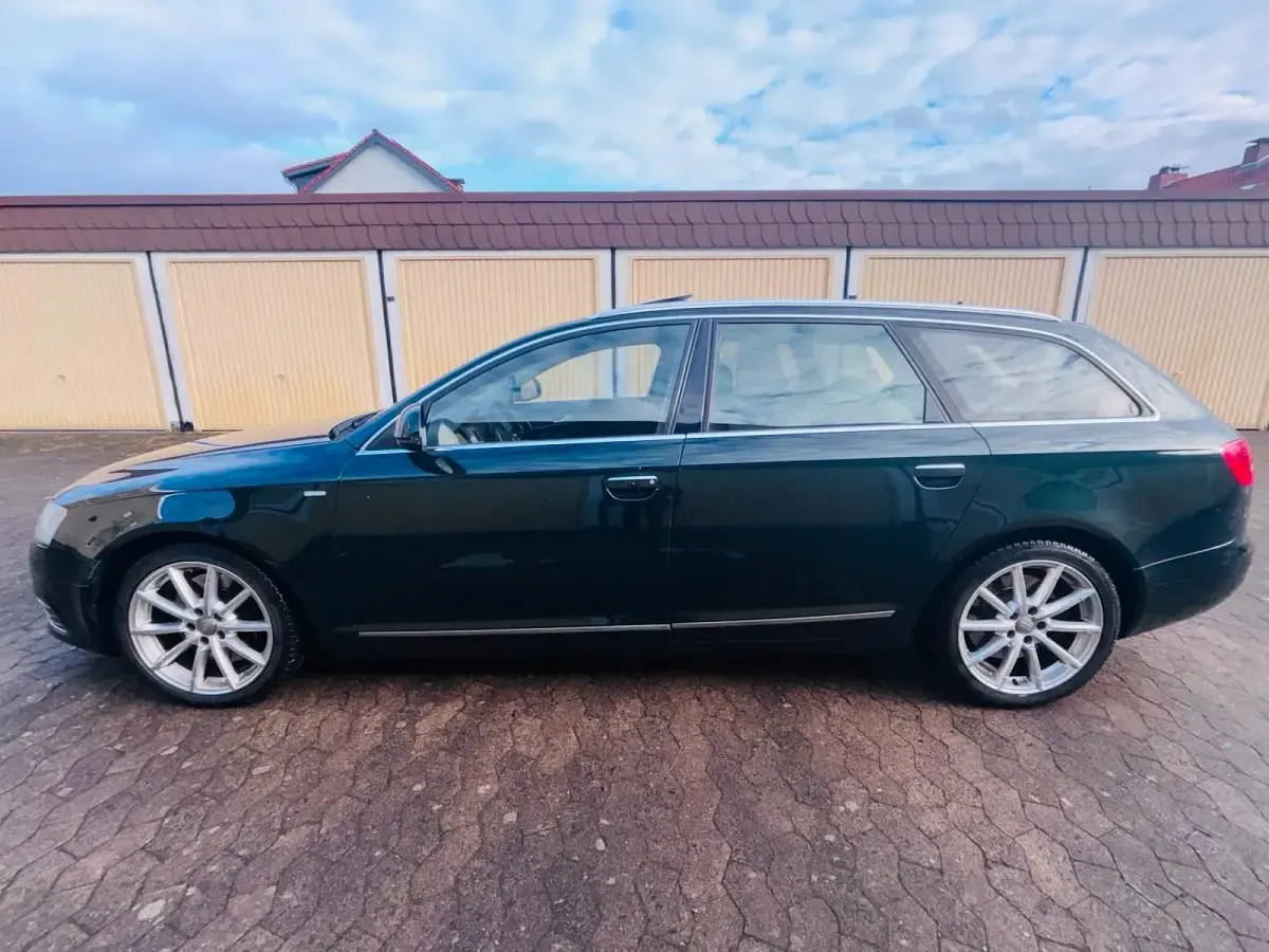Usata Audi A6 S-Line 239 CV (175 kW) 2010 Verde Station wagon