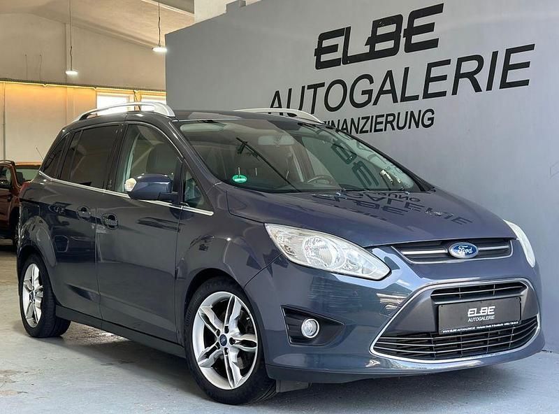 Grau Gebraucht 2012 Ford Grand C-Max Van / Kleinbus | 6.700 € (Fairer Preis) - Bild 1/4