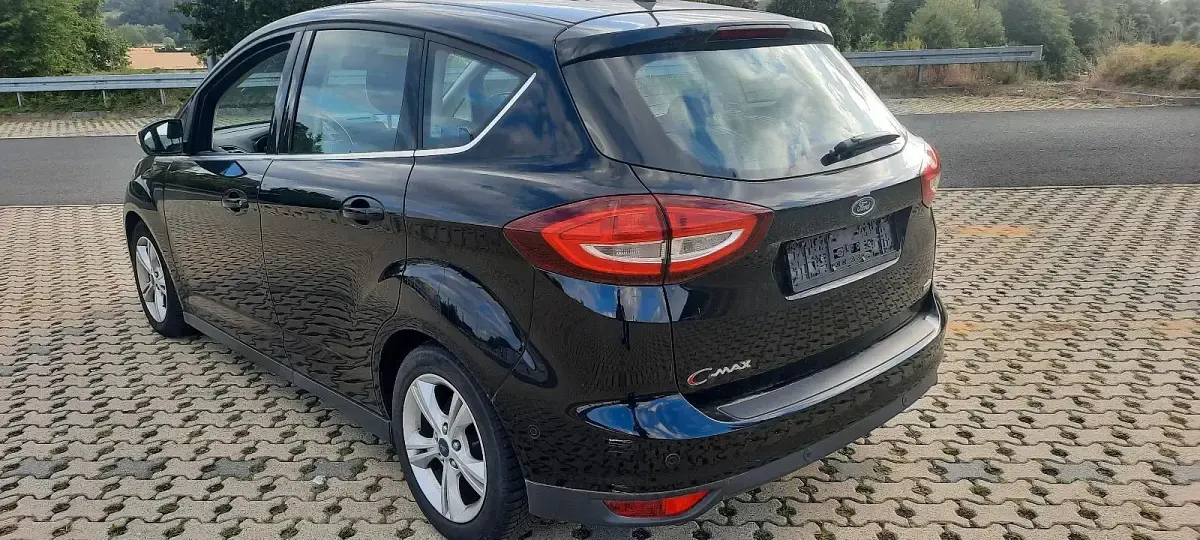 Gebraucht Ford C-MAX Titanium 125 PS (91 kW) 2016 Schwarz Van / Kleinbus