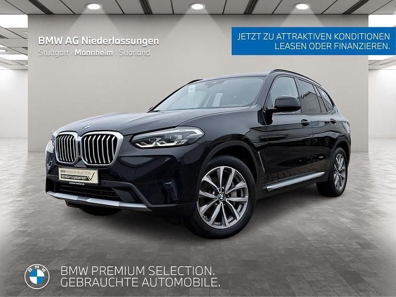 Gebraucht BMW X3 Sport Line 245 PS (180 kW) 2022 Schwarz SUV