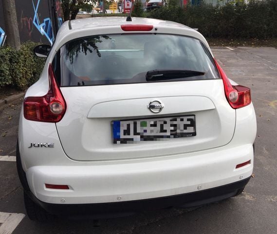 Gebraucht Nissan Juke Visia 117 PS (86 kW) 2011 Weiß metallic SUV