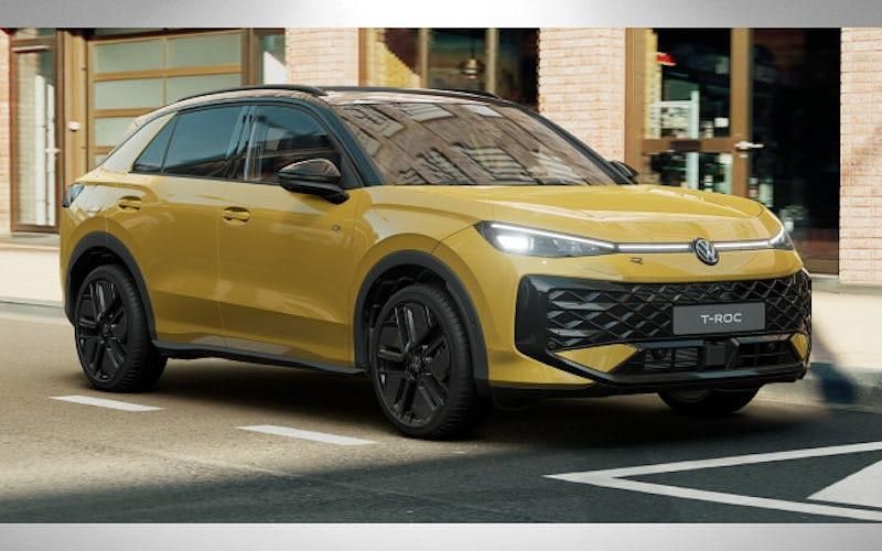 Neu VW T-Roc R-line 150 PS (110 kW) 2026 Gelb SUV