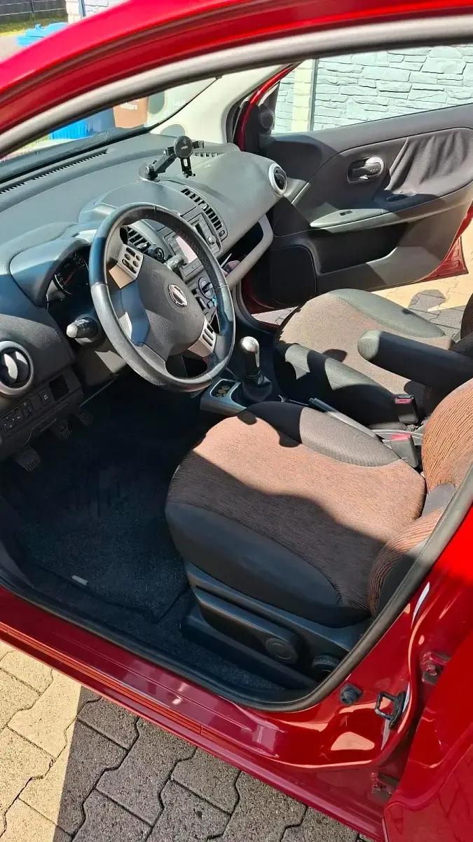 Gebraucht Nissan Note 88 PS (64 kW) 2009 Rot Kleinwagen