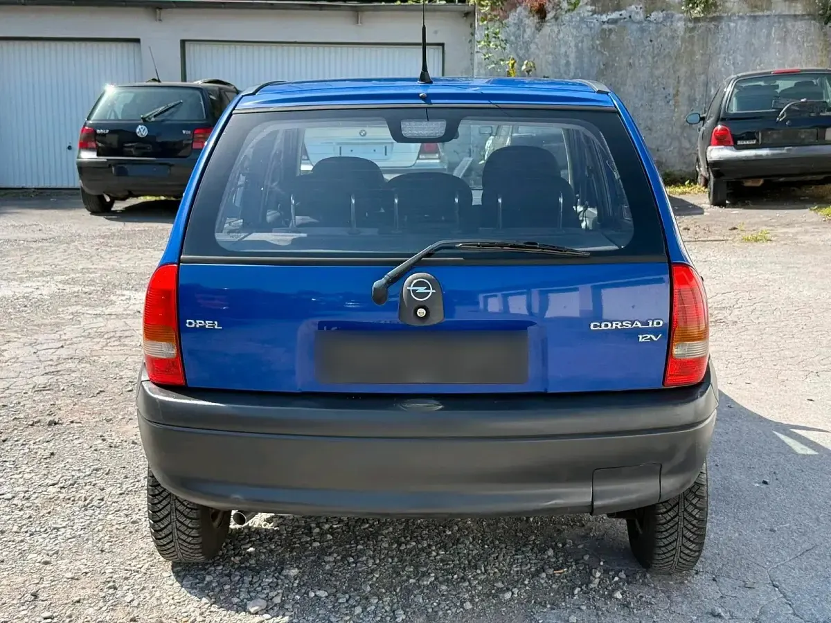 Gebraucht Opel Corsa S 54 PS (39 kW) 2000 Blau Kleinwagen