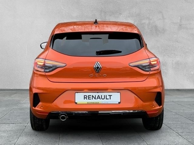 Neu Renault Clio V Techno 91 PS (66 kW) 2025 Valenciaorange metallic Limousine