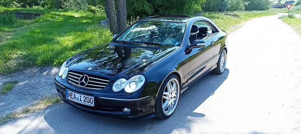 Gebraucht Mercedes CLK500 Avantgarde 306 PS (225 kW) 2003 Schwarz Coupé