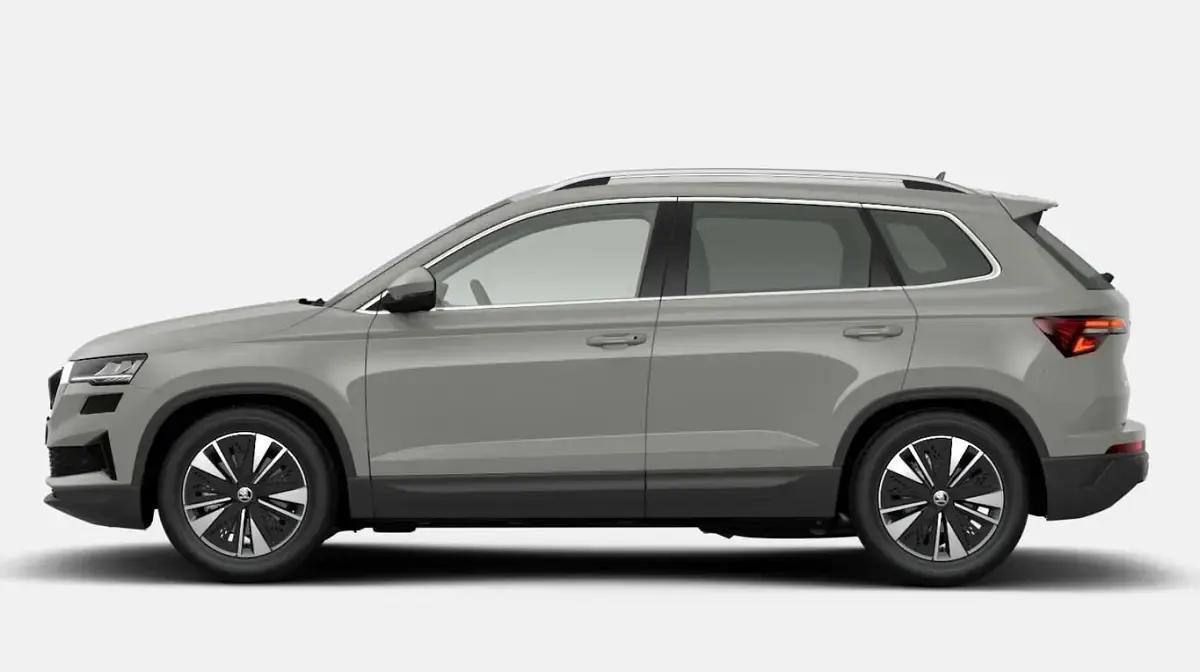 Neu Skoda Karoq Selection 150 PS (110 kW) 2025 Brillantsilber metallic SUV