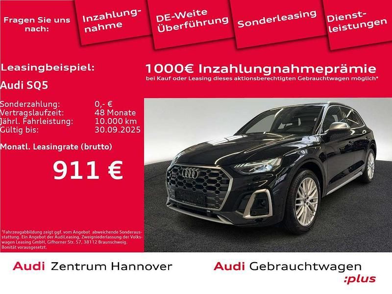 Mythosschwarz metallic Gebraucht 2025 Audi SQ5 SUV | 81.990 € (Fairer Preis) - Bild 1/4