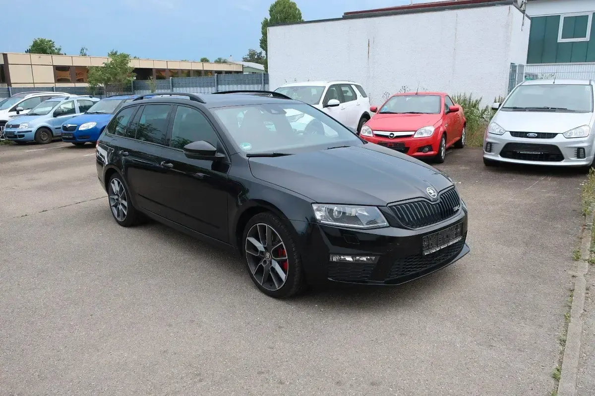 Gebraucht Skoda Octavia RS 184 PS (135 kW) 2014 Schwarz Kombi