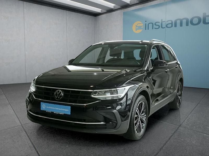 Schwarz Gebraucht 2023 VW Tiguan SUV | 30.749 € (Guter Preis) - Bild 1/4