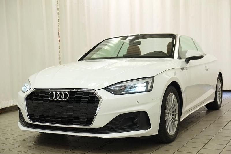 Gebraucht Audi A5 Cabriolet 150 PS (110 kW) 2021 Weiß Cabrio