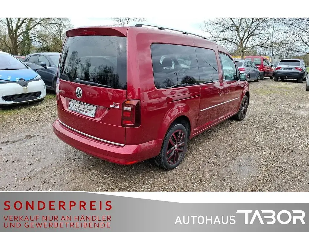 Brugt VW Caddy 150 HK (110 kW) 2016 Rød MPV