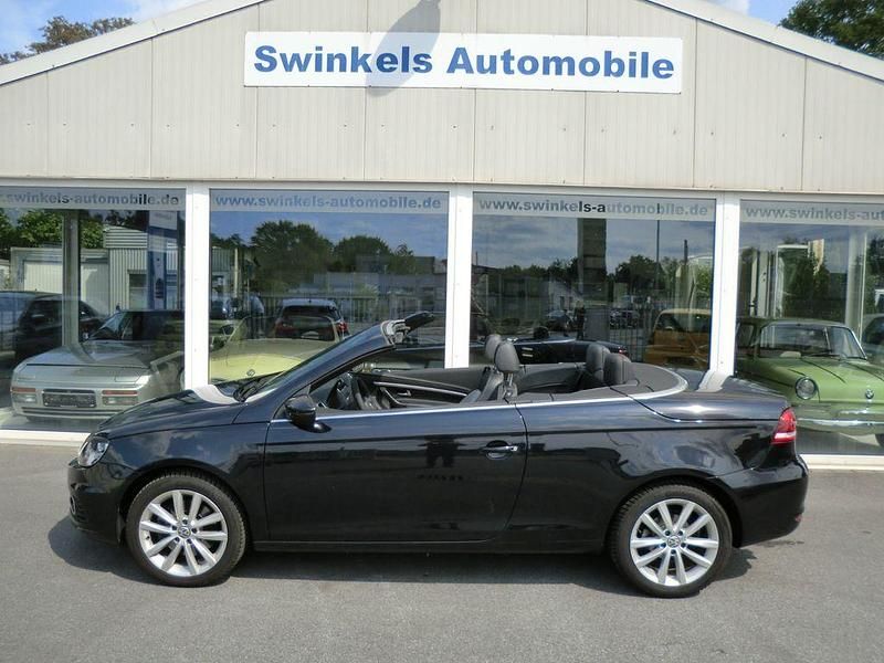 Schwarz Gebraucht 2014 VW Eos Sportline Cabrio | 6.990 € (Fairer Preis) - Bild 1/4
