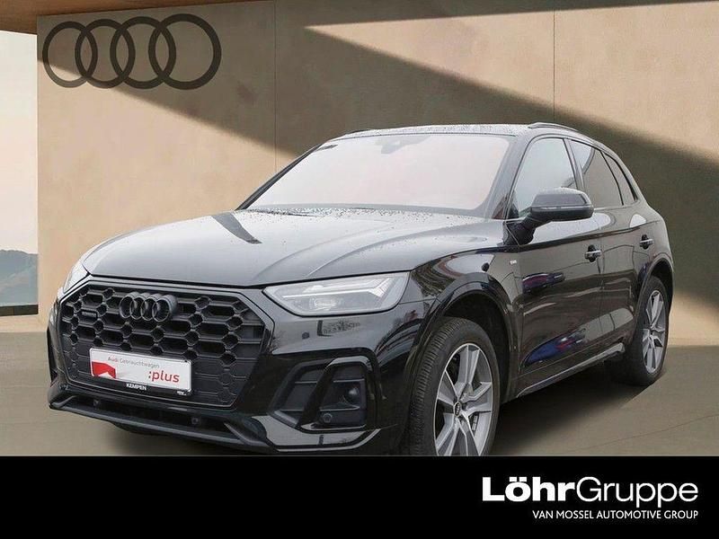 Mythosschwarz metallic Gebraucht 2021 Audi Q5 S-Line SUV | 39.350 € (Guter Preis) - Bild 1/4