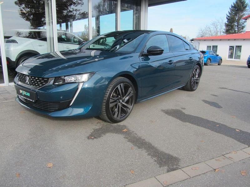 Celebes blau Gebraucht 2021 Peugeot 508 GT Limousine | 23.990 € (Etwas zu teuer) - Bild 1/4