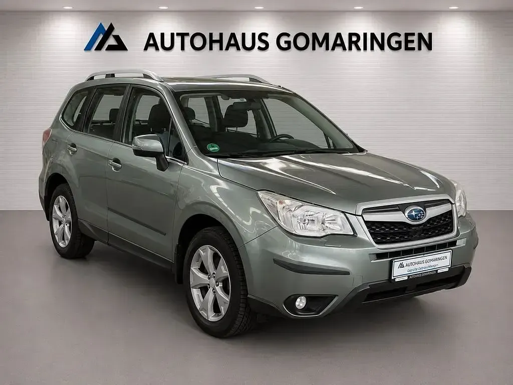 Gebraucht Subaru Forester Exclusive+ 150 PS (110 kW) 2013 Grün SUV