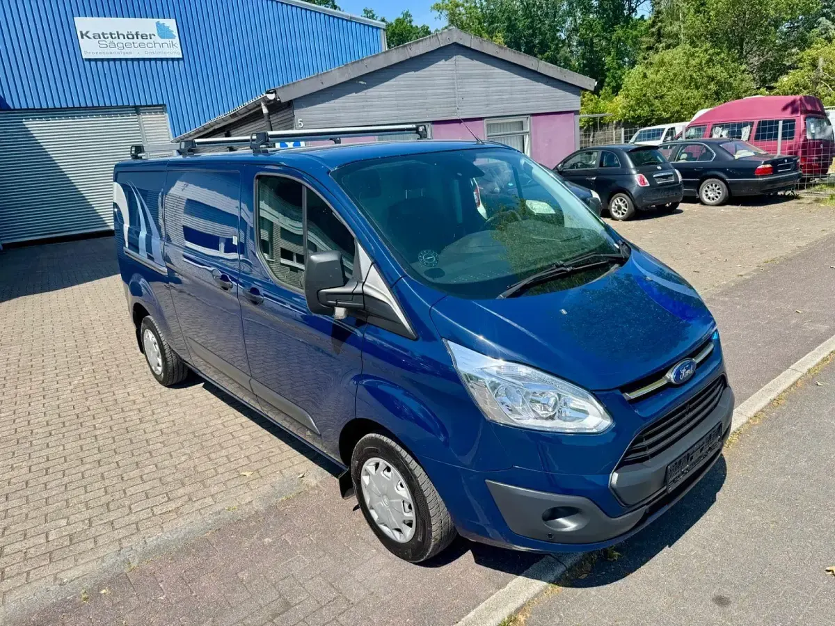 Gebraucht Ford Transit Custom 131 PS (96 kW) 2017 Blau Van / Kleinbus