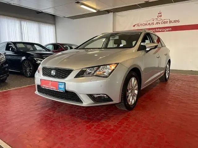 Gebraucht Seat Leon ST Style 110 PS (80 kW) 2015 Silber Kombi