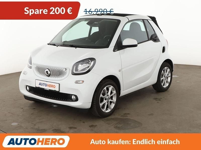 Gebraucht Smart ForTwo Cabrio Passion 71 PS (52 kW) 2019 Weiß Cabrio