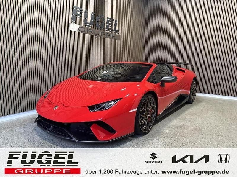 Rosso mars Gebraucht 2018 Lamborghini Huracán Cabrio | 284.999 € (Superpreis) - Bild 1/4
