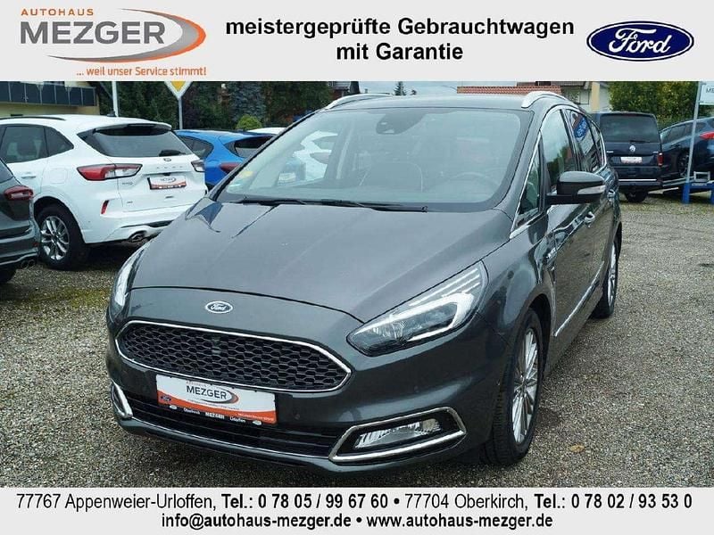 Magneticgrau (metallic) Gebraucht 2019 Ford S-MAX Vignale Van / Kleinbus | 25.990 € (Teuer) - Bild 1/4