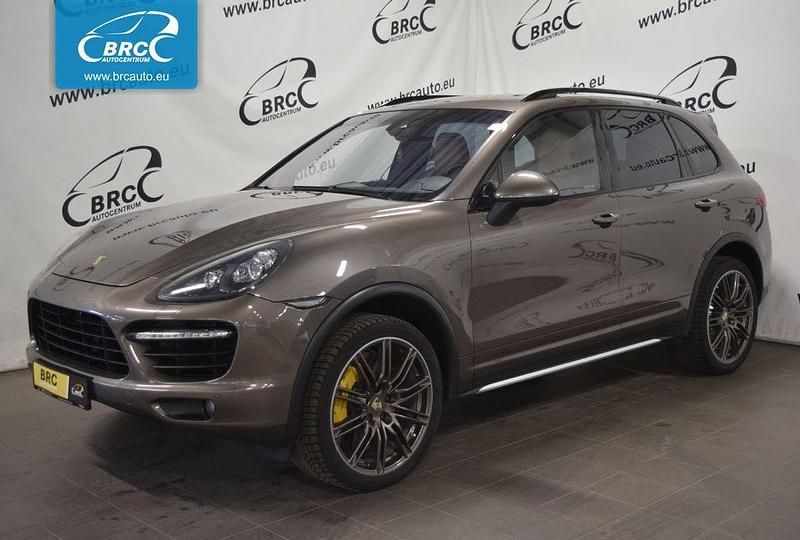 Braun Gebraucht 2012 Porsche Cayenne Turbo SUV | 19.900 € (Guter Preis) - Bild 1/4