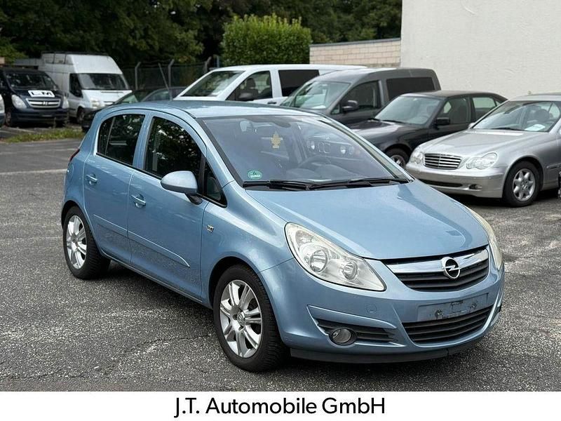 Blau Gebraucht 2007 Opel Corsa Catch Me Limousine | 4.490 € (Fairer Preis) - Bild 1/4