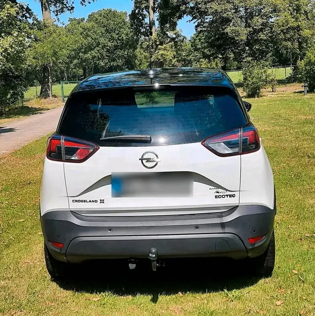 Gebraucht Opel Crossland X 110 PS (80 kW) 2018 Weiß SUV