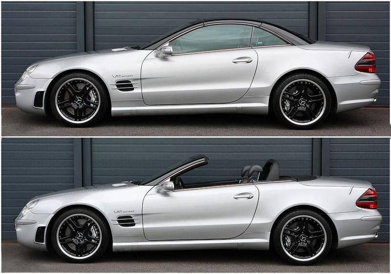 Gebraucht Mercedes SL65 AMG AMG 612 PS (450 kW) 2005 Silber Cabrio