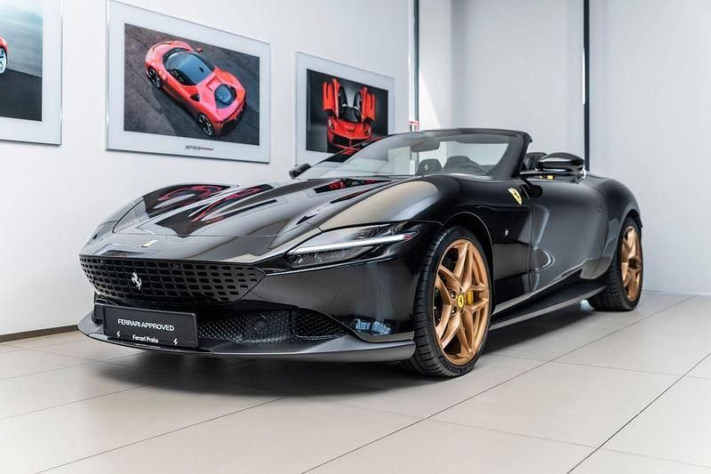 Nouă Ferrari Roma 620 CP (456 kW) 2025 Negru Cabrio