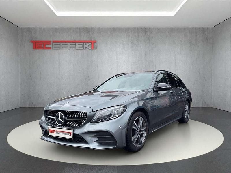 Gebraucht Mercedes C220 194 PS (142 kW) 2019 Selenitgrau Kombi